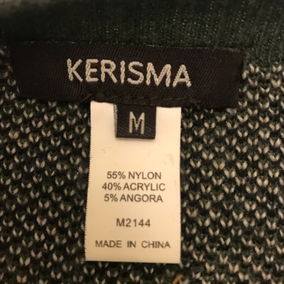 Open Fringed Camo Cardigan by Kerisma for Anthro - Picture 4 of 6